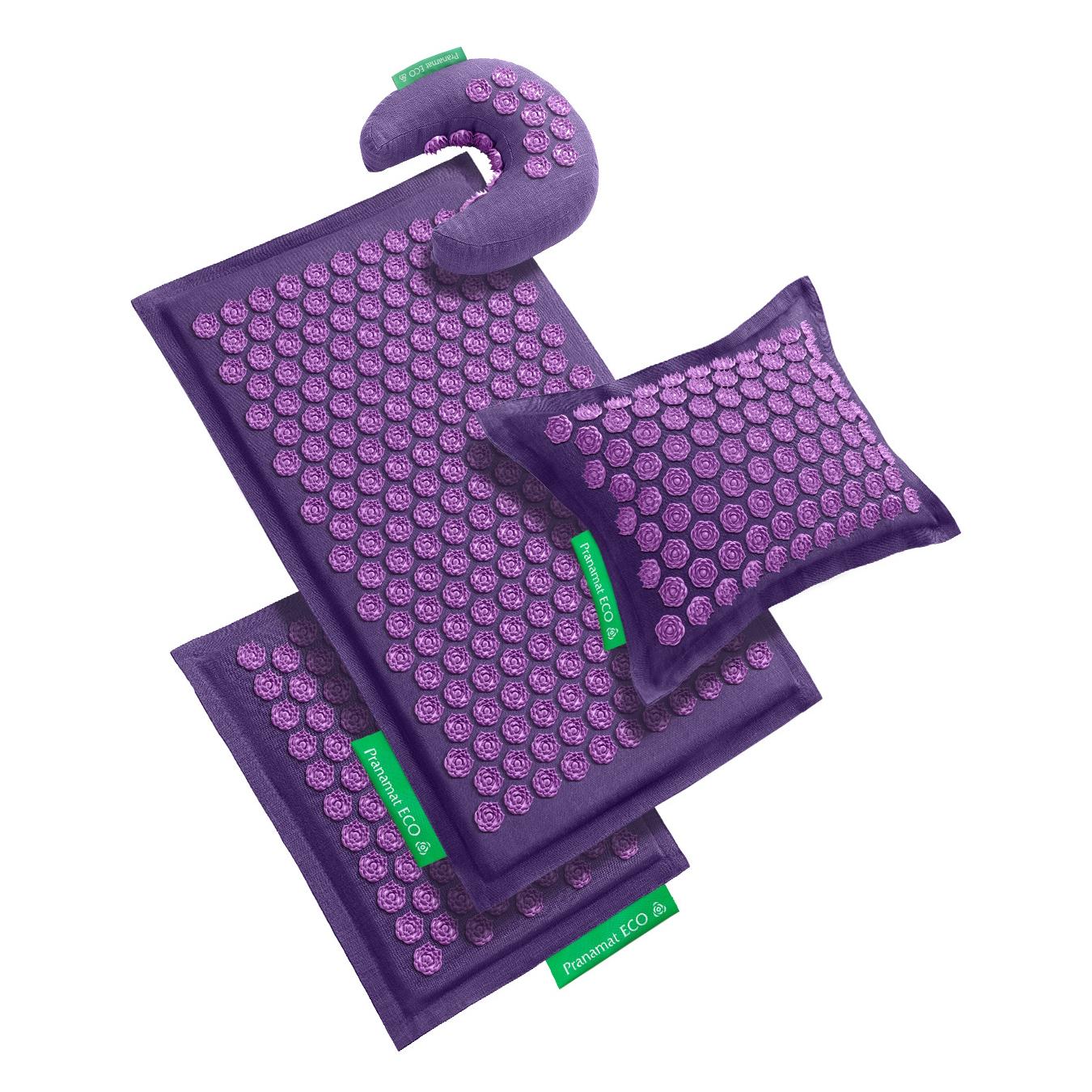Pranamat + PranaPillow + Mini + Moon (Violet/Violet)
