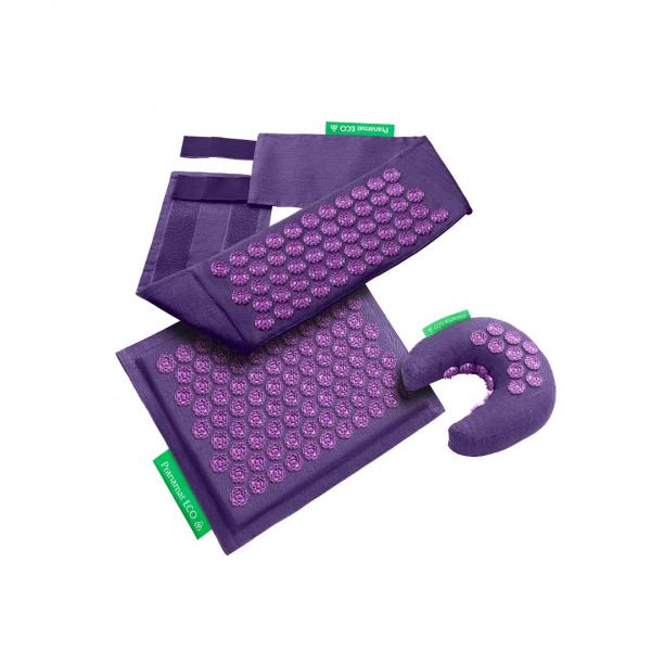 Pranamat Set (Mini + Měsíček + Belt)  Levandulová